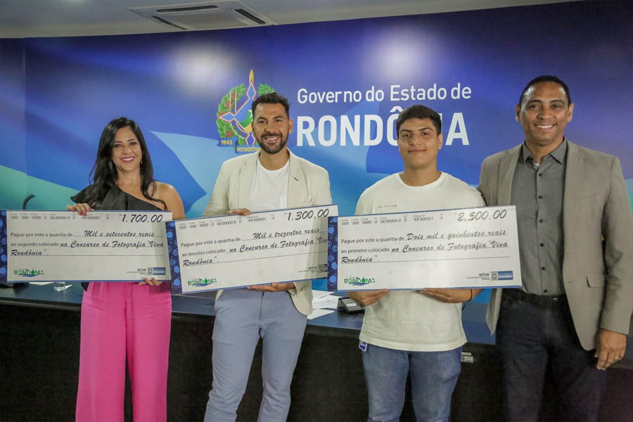 Ganhadores dos Concursos de Fotografia da Setur recebem premiação durante cerimônia, em Porto Velho - News Rondônia