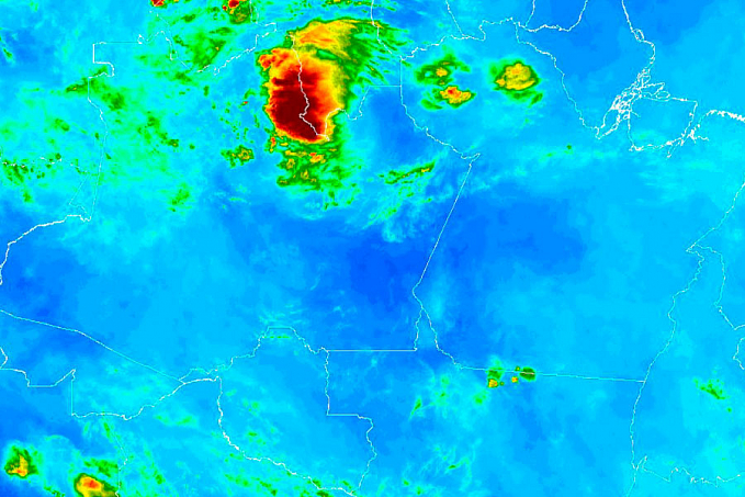 Tempo quente na maior parte do mapa vai predominar o dia - News Rondônia