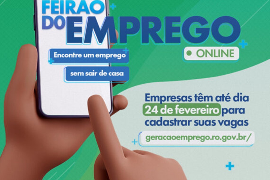 Empresas têm até dia 24 para aderirem ao Feirão do Emprego 2023 de Rondônia - News Rondônia