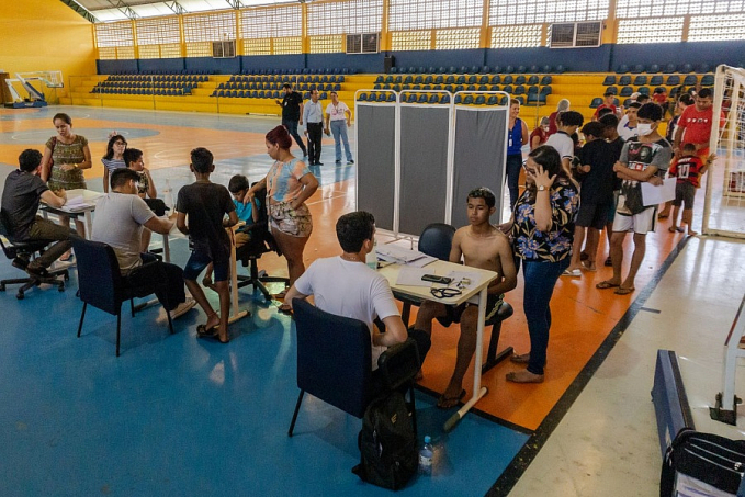 Atletas do Talentos do Futuro passam por testes de aptidão física - News Rondônia