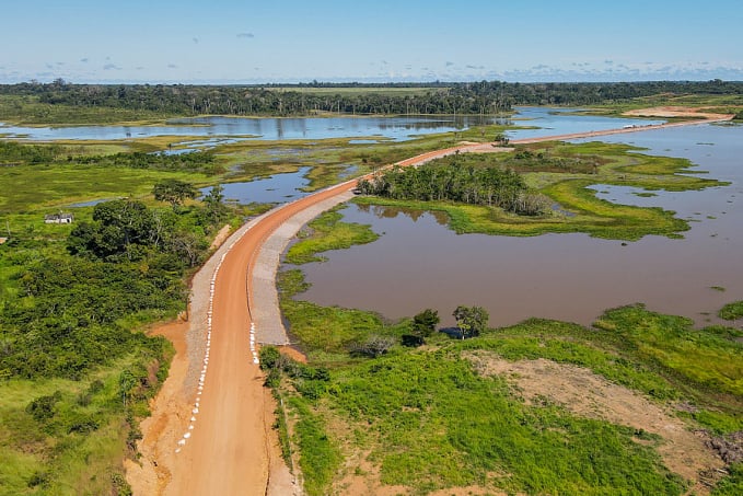 Ieda Chaves acompanha entrega de obra de acesso à Vila de Nova Teotônio em Porto Velho - News Rondônia