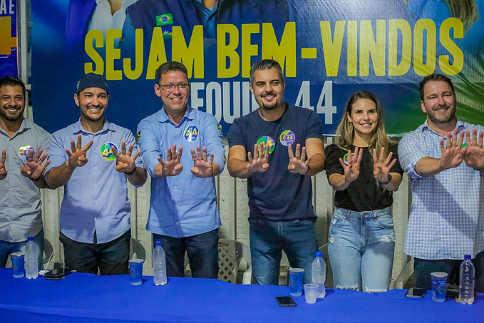 Mega reunião em Ariquemes mostra força do candidato à reeleição pelo União Brasil Coronel Rocha - News Rondônia