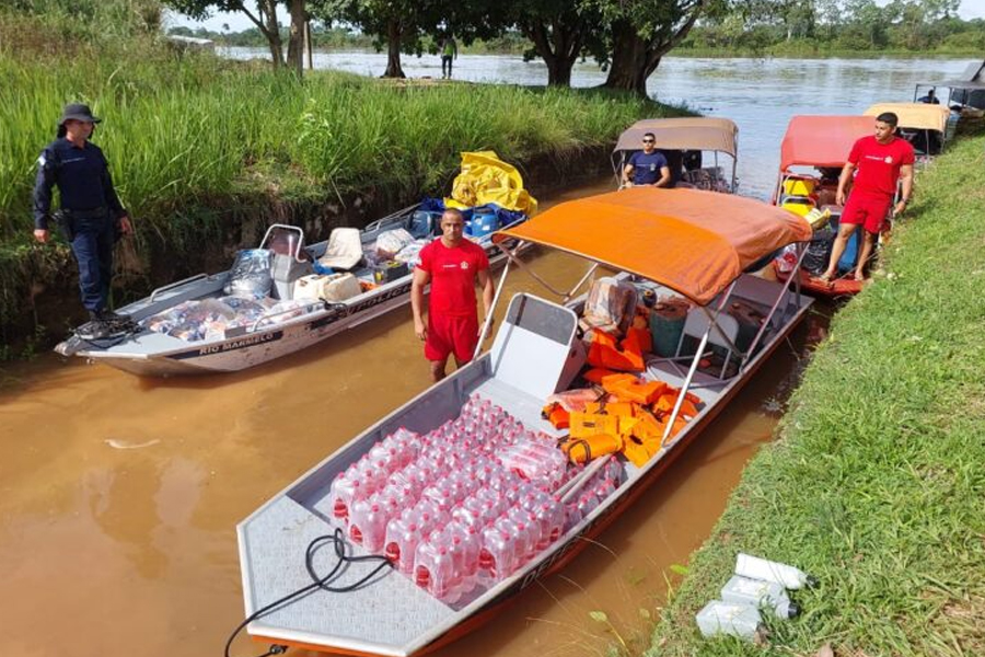 Governo de Rondônia leva assistência às famílias atingidas pela enchente dos rios Mamoré e Guaporé - News Rondônia