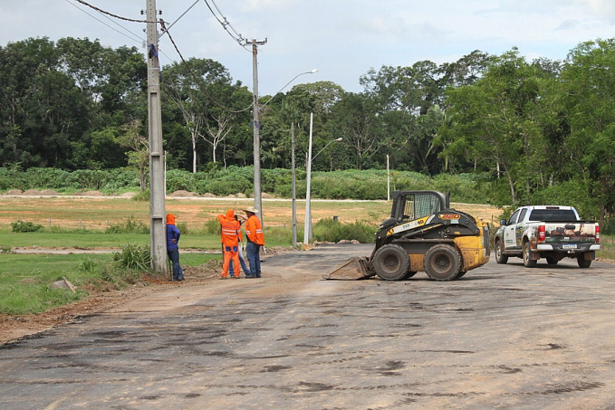 DER finaliza obras de infraestrutura no espaço da Rondônia Rural Show Internacional - News Rondônia
