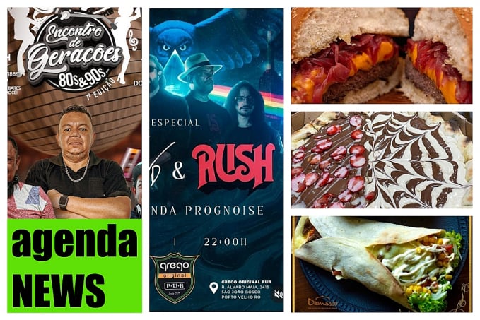 Agenda News: Comidas rápidas, acessíveis e gostosas, por Renata Camurça - News Rondônia