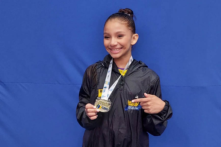 Atleta do Talentos do Futuro conquista ouro no Torneio Nacional de Ginástica Aeróbica - News Rondônia