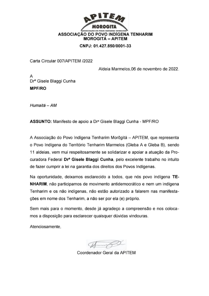 NOTA PÚBLICA: Ministério Público Federal - News Rondônia