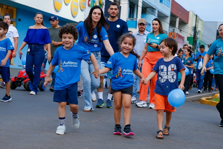 Caminhada marca o Dia Mundial da Conscientização do Autismo em Vilhena - News Rondônia