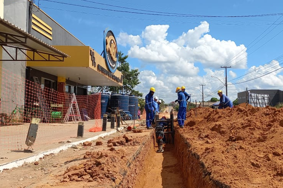 Rede de tubulação avança em vários bairros de Ji-Paraná com obras de esgotamento sanitário - News Rondônia