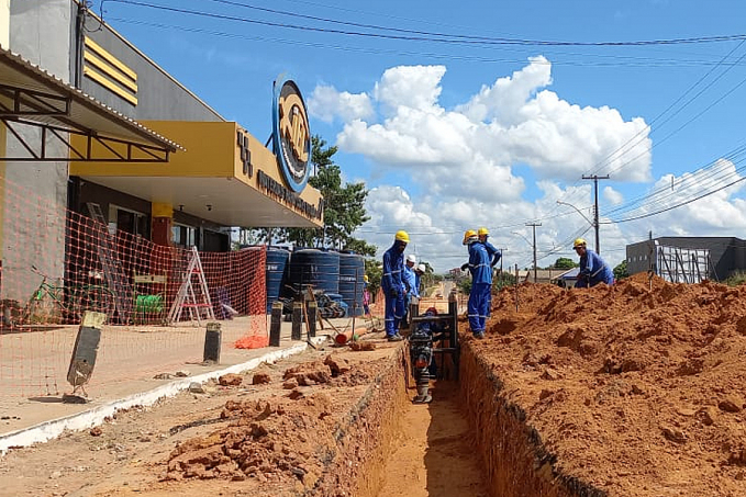 Rede de tubulação avança em vários bairros de Ji-Paraná com obras de esgotamento sanitário - News Rondônia