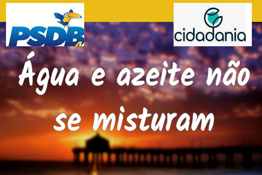 Misturar água com azeite dá nisso: numa federação sem nexo, tucanos e cidadania não se acertam - News Rondônia