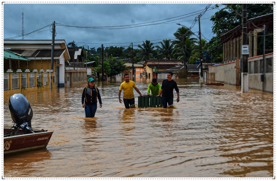 Níveis dos rios no Acre continuam subindo e o número de atingidos ultrapassa os 40 mil - News Rondônia