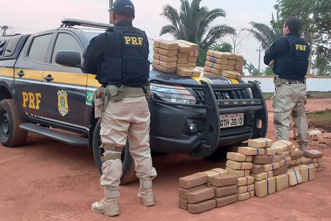 Em Nova Mamoré, PRF apreende quase 100 KG de Maconha - News Rondônia