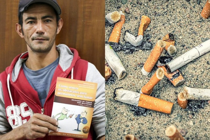 Pai larga dependência do cigarro por causa da filha de 7 anos - News Rondônia