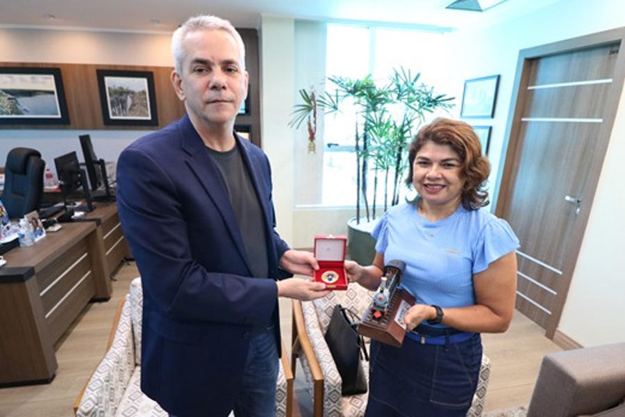 Procurador-Geral de Justiça recebe Superintendente da Controladoria-Geral da União - News Rondônia