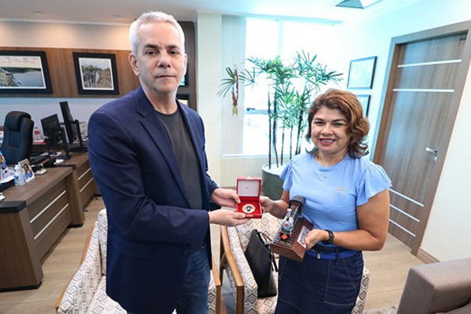 Procurador-Geral de Justiça recebe Superintendente da Controladoria-Geral da União - News Rondônia