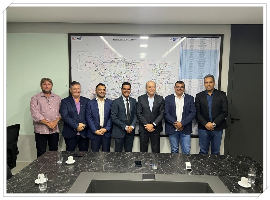 Parceria histórica intermediada pelo Deputado Cássio Gois e governador do Mato Grosso assegura projeto de asfaltamento entre estados - News Rondônia