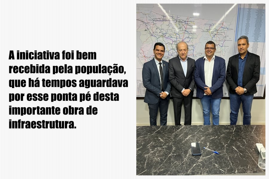 Parceria histórica intermediada pelo Deputado Cássio Gois e governador do Mato Grosso assegura projeto de asfaltamento entre estados - News Rondônia