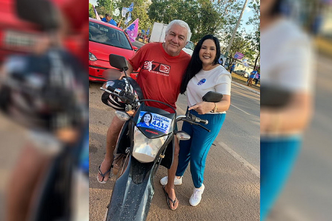 Cristiane Lopes promove "adesivaço" em Porto Velho com muitas adesões - News Rondônia