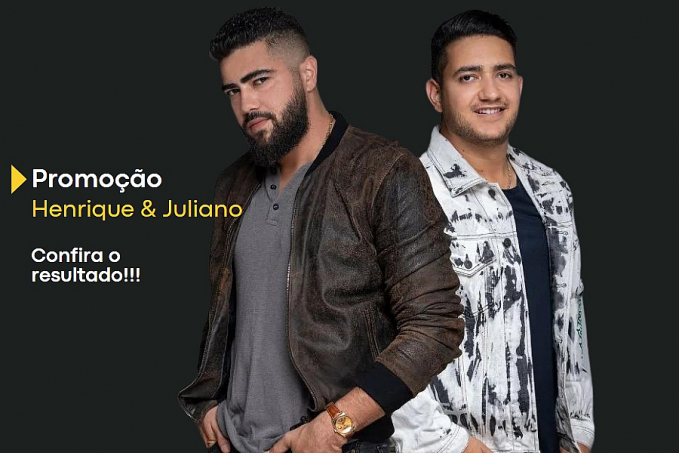 Confira o resultado da Promoção Show Henrique & Juliano - News Rondônia