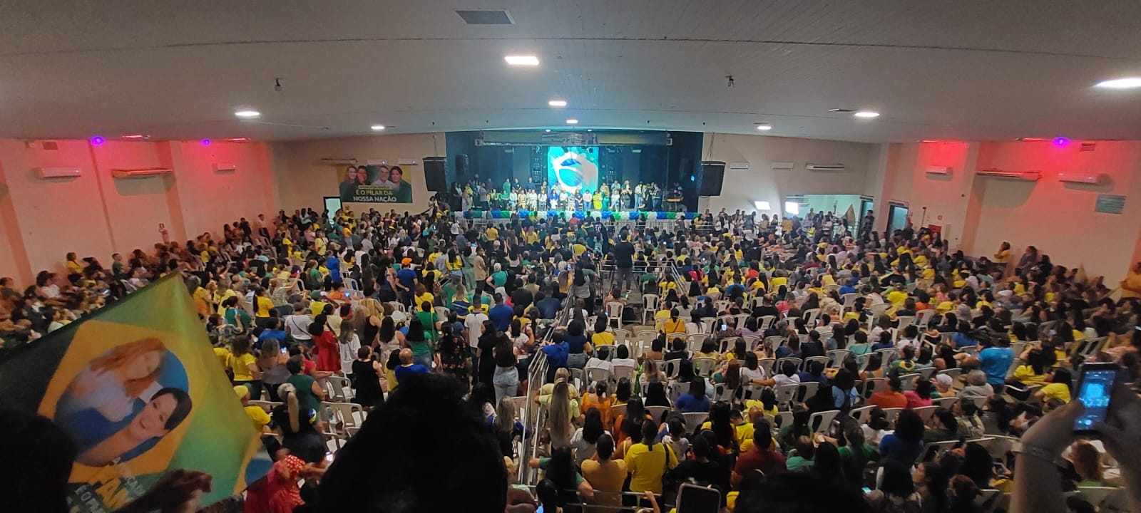 Michelle Bolsonaro se une a base feminina do coronel Marcos Rocha e fortalece apoio das mulheres para reeleição do presidente - News Rondônia
