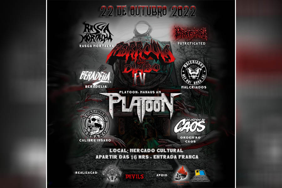 ROCK AUTORAL: Festival "Ferrovia do Diabo" é neste sábado no Mercado Cultural - News Rondônia