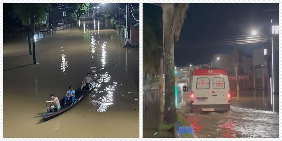 Rio Acre ultrapassa a cota de transbordamento desabrigando várias famílias em Rio Branco - News Rondônia