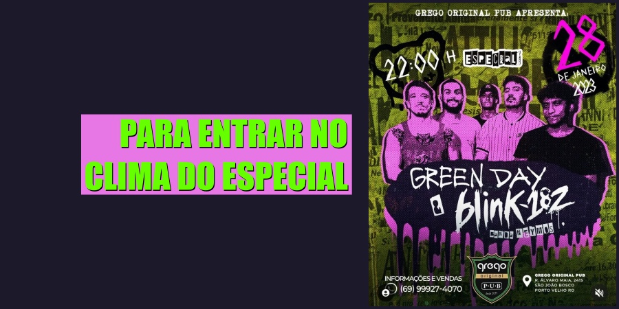 Agenda News: Grego Original Pub anuncia primeiro Especial do ano, por Renata Camurça - News Rondônia