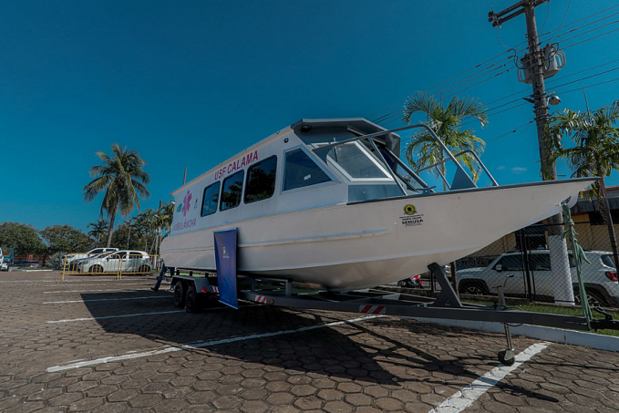 SAÚDE - Prefeitura recebe ambulancha para atender ao distrito de Calama - News Rondônia