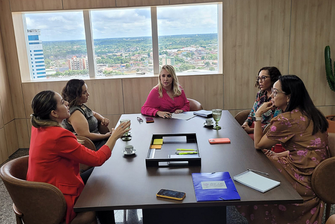 Ieda Chaves reúne com promotoras de Justiça para debater direitos de mulheres vítimas de violência - News Rondônia
