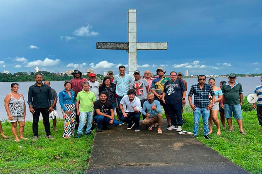 Vereador Rai Ferreira visita comunidade São Sebastião e colhe demandas dos pescadores profissionais - News Rondônia