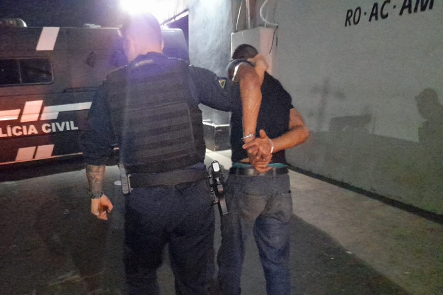 NA TAPA - Assaltantes agridem vítima durante roubo e são presos após causar acidente com viatura da PM - News Rondônia