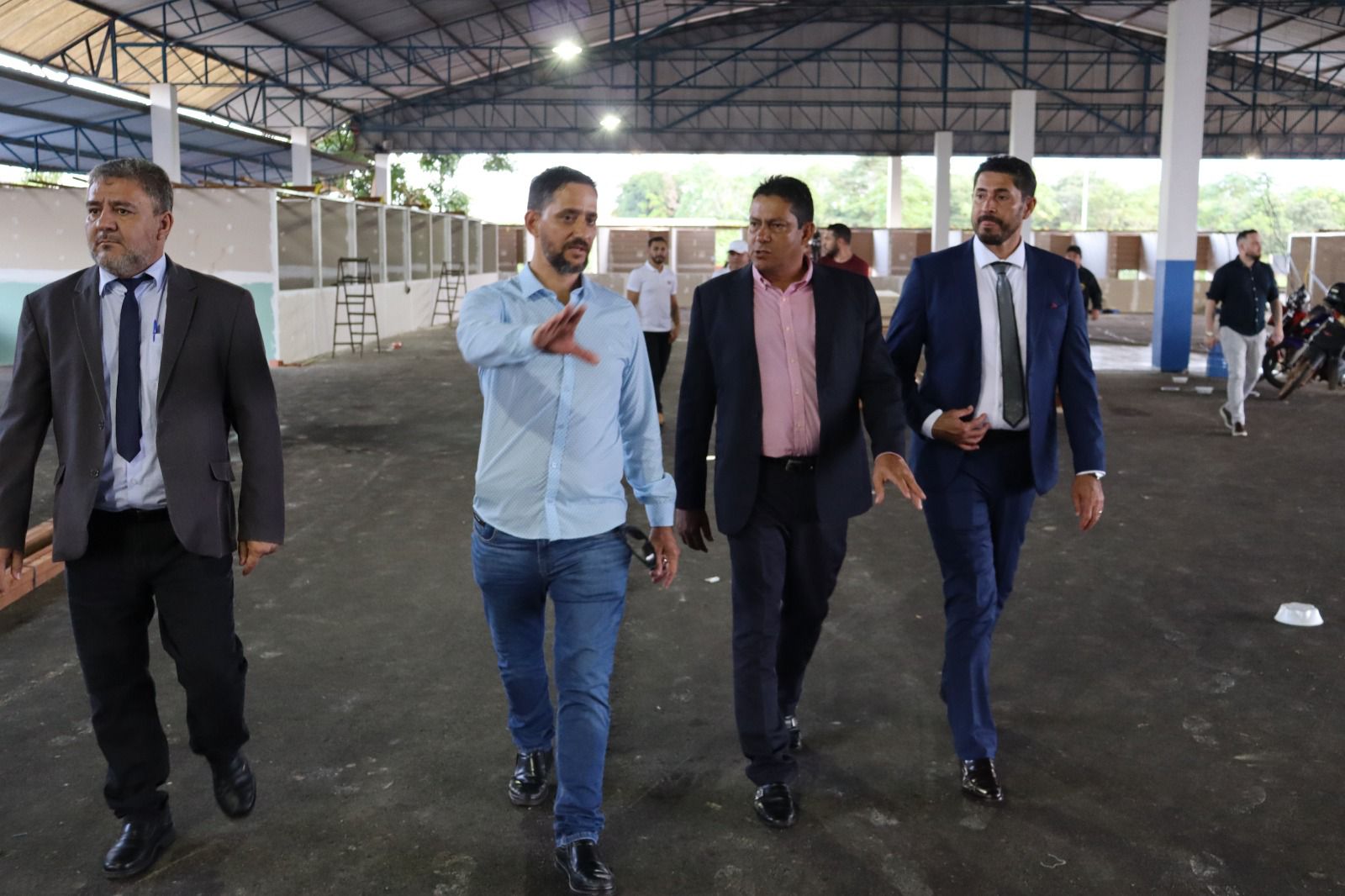 Márcio Pacele vistoria obras da nova rodoviária e destaca importância para a população e desenvolvimento da cidade - News Rondônia