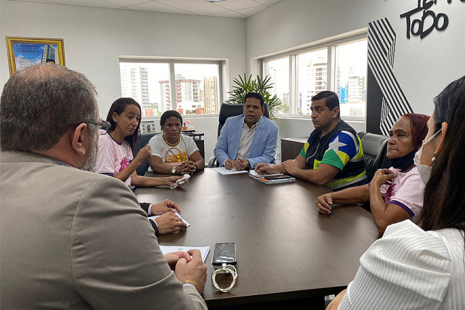 Deputado Jair Montes se reúne com titular da Sejus e comissão de mães e esposas de apenados - News Rondônia