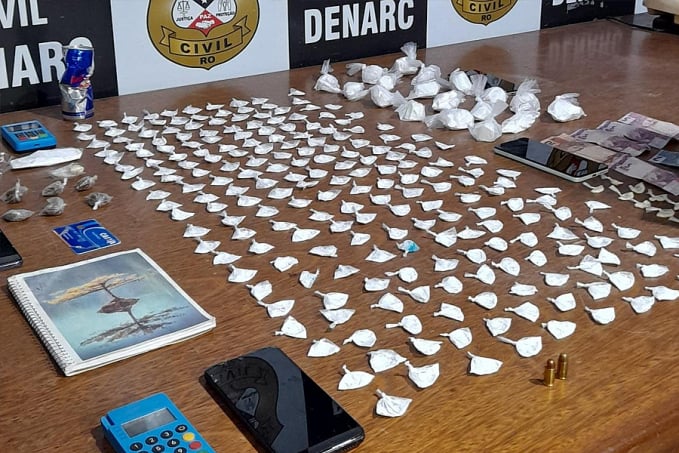 Denarc prende família suspeita de vender drogas próximo a escolas na zona leste - News Rondônia