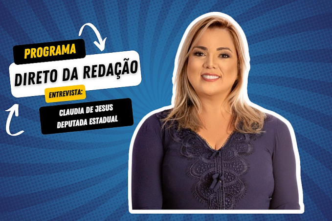 Direto da redação entrevista: Dep. Estadual Claudia de Jesus - News Rondônia
