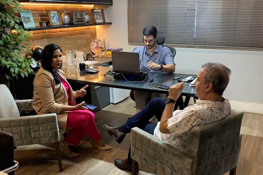 Agenda cheia marca retorno de Cristiane Lopes á Porto Velho  RO - News Rondônia