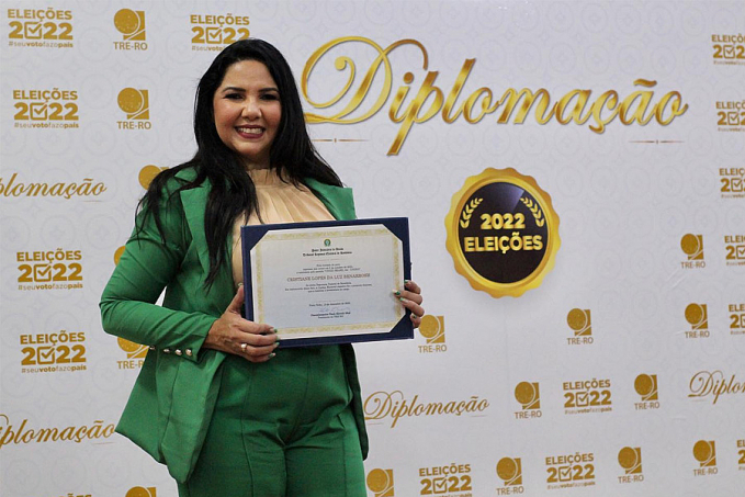 Cristiane Lopes é diplomada como Deputada Federal - News Rondônia