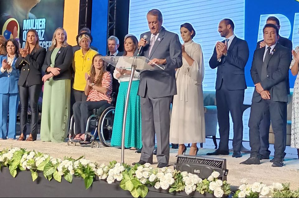 Na condição de liderança política, Jaime Bagattoli prestigia posse de Michelle Bolsonaro na presidência do PL Mulher - News Rondônia