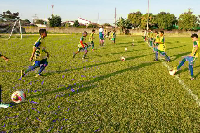 Vila Olímpica Chiquilito Erse é o mais novo polo de treinamento de futebol do Talentos do Futuro - News Rondônia
