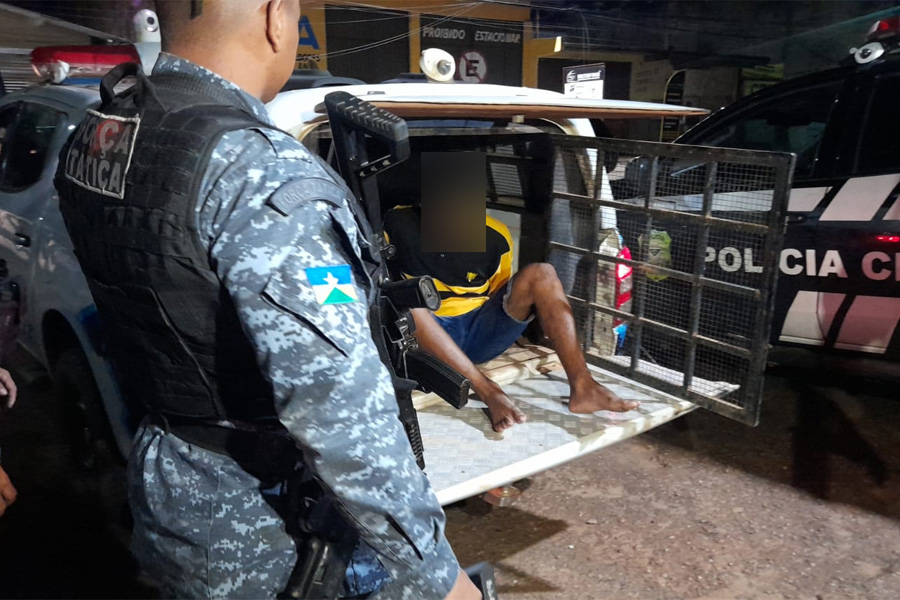 Jovem é preso com escopeta caseira no Orgulho do Madeira - News Rondônia