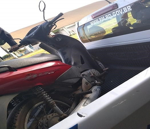7º BPM  com apoio da comunidade, PMRO recupera mais uma moto - News Rondônia