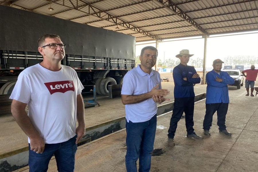 Reuniões em grandes empresas marcam primeiros dias de campanha de Gilmar da Farmácia - News Rondônia