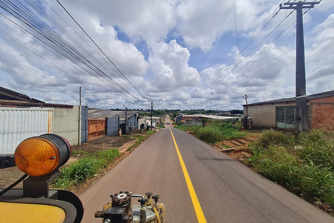 Sinalização é feita pela Semtran na zona sul a pedido do vereador Edimilson Dourado - News Rondônia