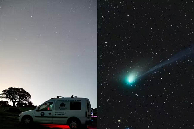 Cometa verde poderá ser visto no Brasil neste fim de semana; Pela 1ª vez sobre a Terra - News Rondônia