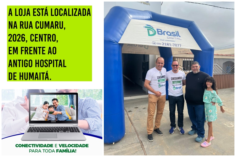 Brasil Digital chega no Amazonas com a primeira filial em Humaitá - News Rondônia