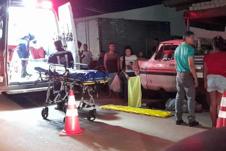 Motociclista atropela três pessoas em feira na zona leste - News Rondônia