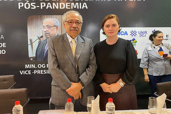Secretária-geral da OAB-RO, Aline Silva participa de palestra do Ministro OG Fernandes - News Rondônia
