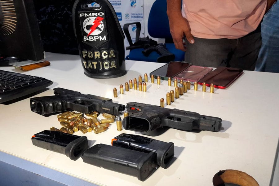 Tiroteio na Zona Leste resulta na prisão de dois homens e apreensão de adolescente - News Rondônia