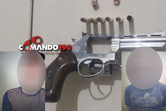 Dono de bar e amigo são presos com revólver .357 após realizar disparos em vários lugares - News Rondônia
